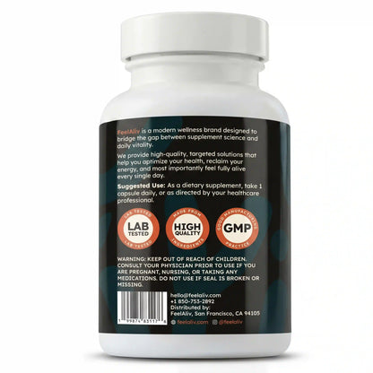 Milk Thistle Complex with Choline, Artichoke Extract, Dandelion Extract 450mg - Adult Daily Supplement (90 Capsules, 90 Servings)